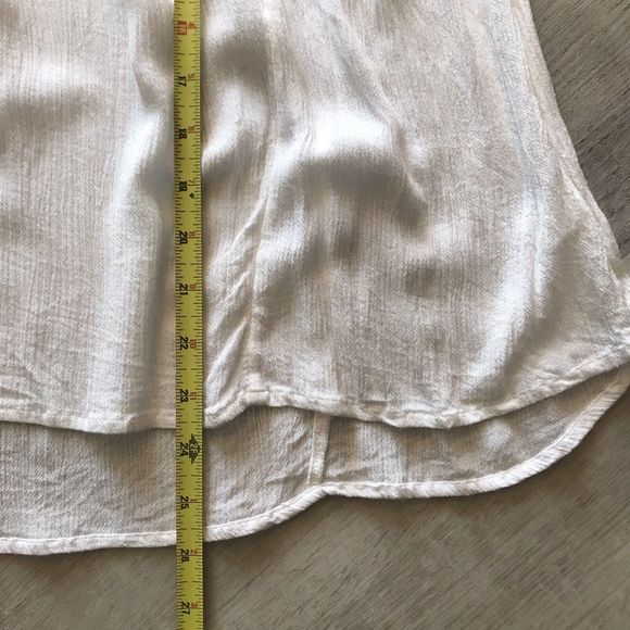 Free People Sm Rock It Tonight Floral Embroidered Lng Sleeve Boho Hippie Peasant - Picture 8 of 12